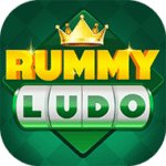 Rummy Ludo app icon shown on a third-party APK listing page